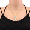 Stainless Steel Argentina Map Necklace
