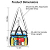 Transparent Stadium Tote Bag