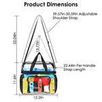Transparent Stadium Tote Bag