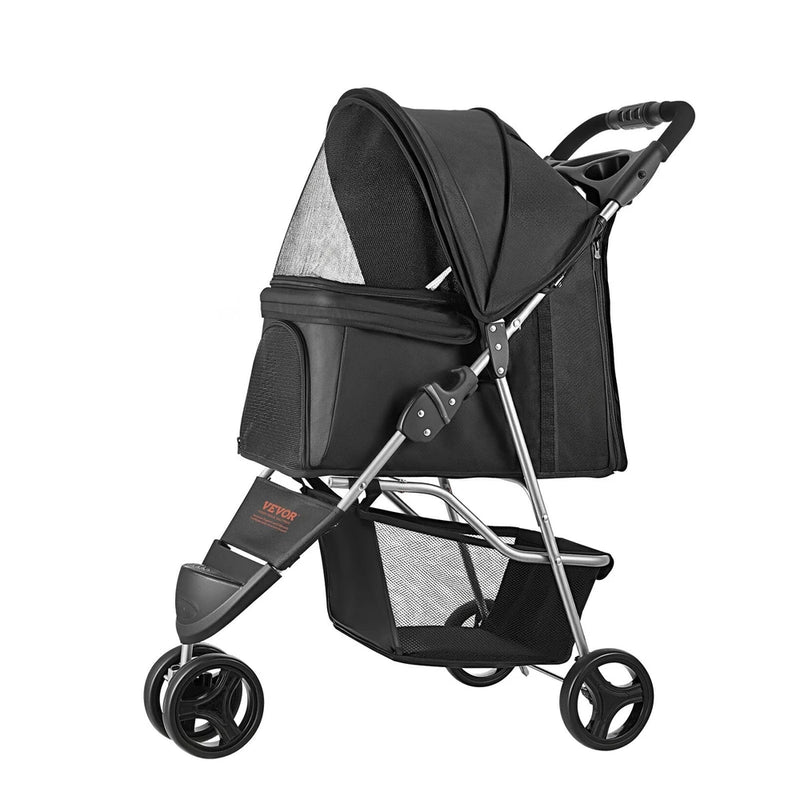 Foldable Multi-Pet Stroller