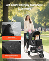 Foldable Multi-Pet Stroller