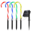 Solar Candy Cane Pathway Light