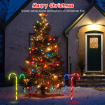 Solar Candy Cane Pathway Light