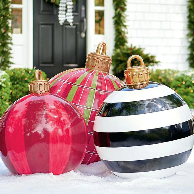 Inflatable Christmas Yard Ornaments - 3 Pack