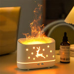 Christmas Flame Humidifying Diffuser