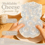 Jumbo Transparent Cheese Stress Relief Squishy