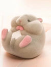 Flocking Hamster Taba Squishy Toy