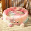 Monster Eye Fuzzy Pet Bed