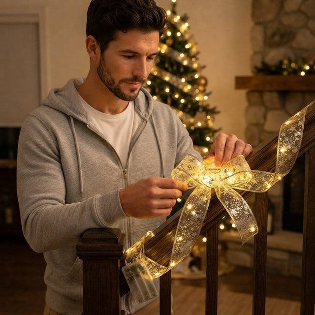 16 ft. LED Christmas Tree Ribbon
