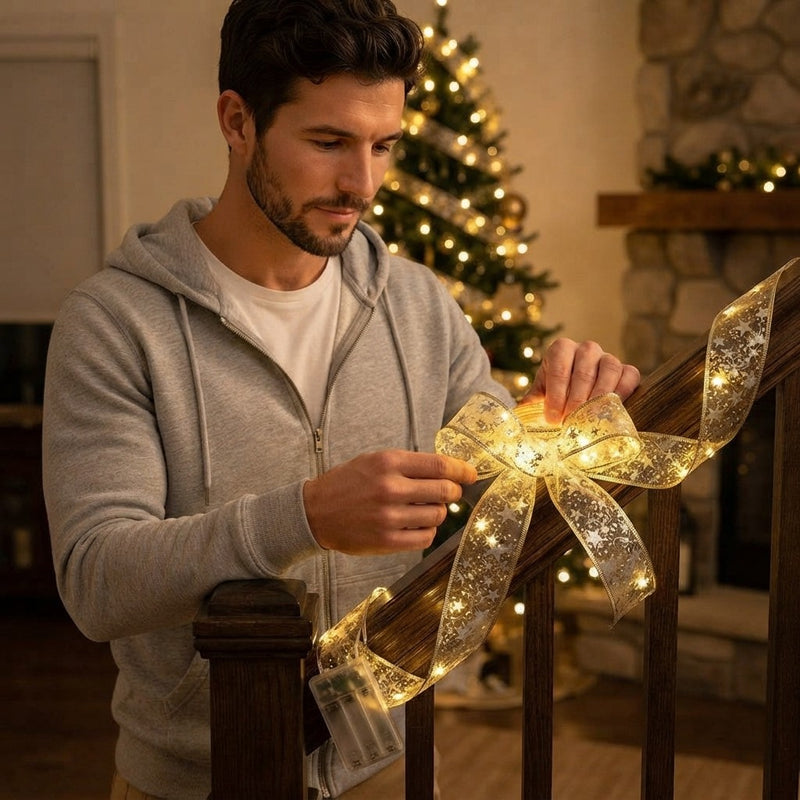 16 ft. LED Christmas Tree Ribbon