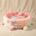 Monster Eye Fuzzy Pet Bed