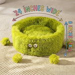 Monster Eye Fuzzy Pet Bed